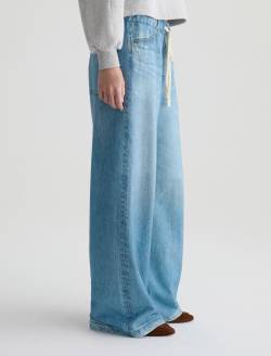 Stella Off-Duty Denim Sweatpant Splash Printed French Terry WOMENS BOTTOMS Photo 5