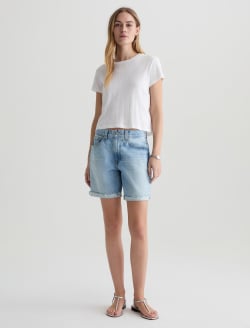 Ex-Boyfriend Short Soft Focus Mid-Rise Bermuda WOMENS BOTTOMS Photo 2