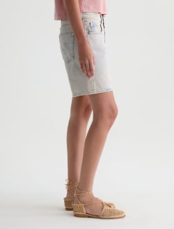 Ex-Boyfriend Short Mojave Pink Mid-Rise Bermuda WOMENS BOTTOMS Photo 5
