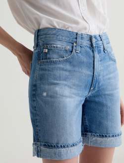 Ex-Boyfriend Short 17 Years Divergent AG-ed™ Mid-Rise Denim Bermuda WOMENS BOTTOMS Photo 4