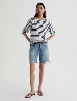 Ex-Boyfriend Short Sierra Meadow Mid-Rise Bermuda WOMENS BOTTOMS Photo 2