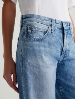 Adria 17 Years Divergent AG-ed™ Low-Rise Wide Leg Denim WOMENS BOTTOMS Photo 3