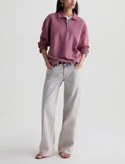 Adria Jean Mojave Pink Low-Rise Wide Leg WOMENS BOTTOMS Photo 2