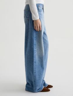 Adria Jean Stockholm Snowdrift Low-Rise Wide Leg WOMENS BOTTOMS Photo 4