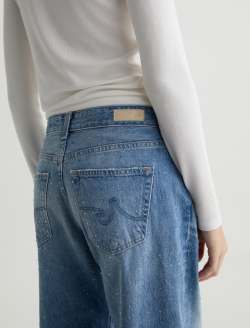 Adria Jean Stockholm Snowdrift Low-Rise Wide Leg WOMENS BOTTOMS Photo 6