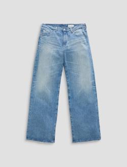 Adria Jean Stockholm Snowdrift Embellished Low-Rise Wide Leg WOMENS BOTTOMS Photo 1