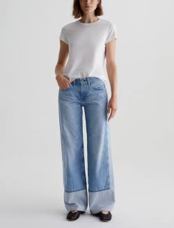Adria Colorblock Mondrian Low-Rise Wide Leg WOMENS BOTTOMS Photo 2