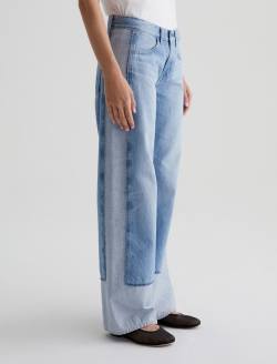 Adria Colorblock Mondrian Low-Rise Wide Leg WOMENS BOTTOMS Photo 5
