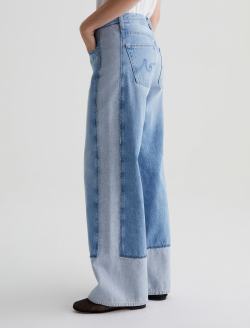 Adria Colorblock Mondrian Low-Rise Wide Leg WOMENS BOTTOMS Photo 6