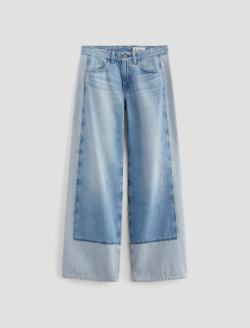 Adria Colorblock Mondrian Low-Rise Wide Leg WOMENS BOTTOMS Photo 1