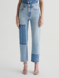 Brinley Patchwork Carpinteria Mid-Rise Straight WOMENS BOTTOMS Photo 3
