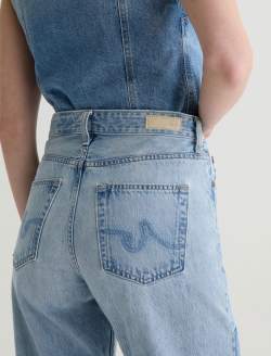 Brinley Patchwork Carpinteria Mid-Rise Straight WOMENS BOTTOMS Photo 7