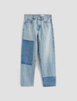 Brinley Patchwork Carpinteria Mid-Rise Straight WOMENS BOTTOMS Photo 1