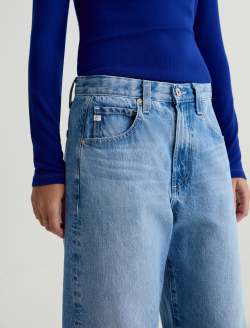 Hattie Jean Blueprint High-Rise Barrel WOMENS BOTTOMS Photo 4