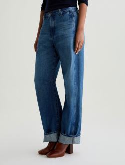 Mercer Nouveau Cuffed High-Rise Barrel WOMENS BOTTOMS Photo 6