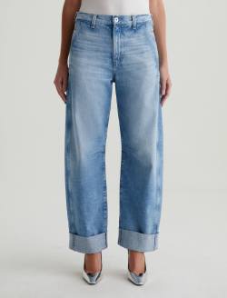 Mercer Santorini Cuffed High-Rise Barrel WOMENS BOTTOMS Photo 3