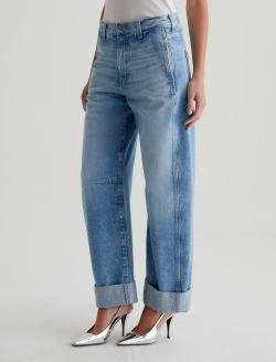 Mercer Santorini Cuffed High-Rise Barrel WOMENS BOTTOMS Photo 6