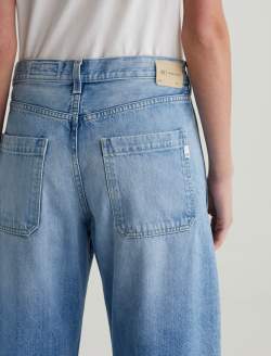 Mercer Santorini Cuffed High-Rise Barrel WOMENS BOTTOMS Photo 7