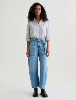 Liddie Irresistible Belted High-Rise Barrel WOMENS BOTTOMS Photo 2