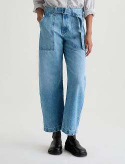 Liddie Irresistible Belted High-Rise Barrel WOMENS BOTTOMS Photo 3