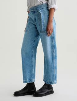 Liddie Irresistible Belted High-Rise Barrel WOMENS BOTTOMS Photo 6