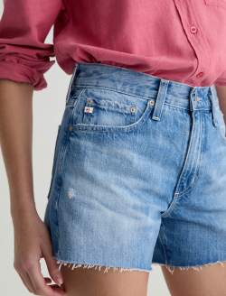 Halle Short 17 Years Divergent AG-ed™ High-Rise Relaxed Denim Short WOMENS BOTTOMS Photo 4