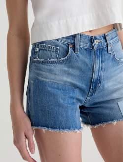 Halle Patchwork Short Gila River High-Rise Patchwork Short WOMENS BOTTOMS Photo 4