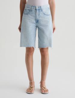 Hattie Short Sunfaded Destructed High-Rise Bermuda WOMENS BOTTOMS Photo 3