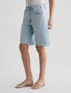 Hattie Short Sunfaded Destructed High-Rise Bermuda WOMENS BOTTOMS Photo 6