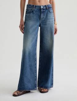 Saige Wide Leg Jean Nostalgia Mid-Rise Fit WOMENS BOTTOMS Photo 3