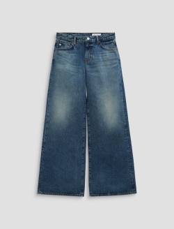 Saige Wide Leg Jean Nostalgia Mid-Rise Fit WOMENS BOTTOMS Photo 1