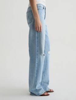 Billie Jean Soft Focus Destructed Low Slung Straight Leg WOMENS BOTTOMS Photo 5