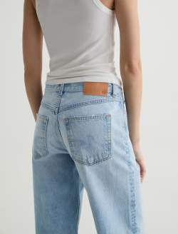 Billie Jean Soft Focus Destructed Low Slung Straight Leg WOMENS BOTTOMS Photo 7