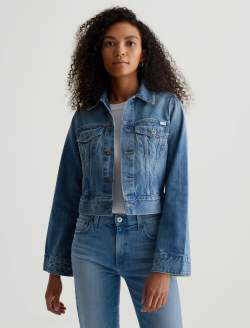 Isa Jacket Stockholm Cropped Trucker Jacket WOMENS TOPS Photo 1