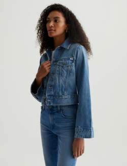 Isa Jacket Stockholm Cropped Trucker Jacket WOMENS TOPS Photo 2
