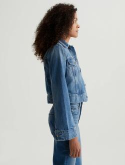 Isa Jacket Stockholm Cropped Trucker Jacket WOMENS TOPS Photo 6
