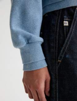 Carol Sweatshirt Glacial Johnny Collar Fleece WOMENS TOPS Photo 6