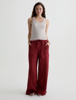 Atwater Cargo Adobe Clay Relaxed Drawstring   WOMENS BOTTOMS Photo 2