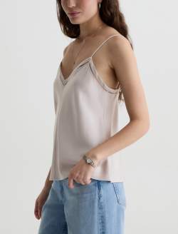 Scarlet Cami Yucca Shadow V-Neck Tank WOMENS TOPS Photo 7