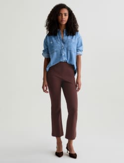 Salma 360° Coffee Bean Pull On Flare WOMENS BOTTOMS Photo 2