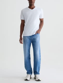 Bryce Vee True White Classic Fit Vee MENS TOPS Photo 4