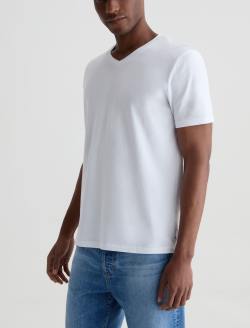 Bryce Vee True White Classic Fit Vee MENS TOPS Photo 6