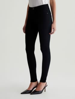 Farrah Skinny Super Black Mid-Rise Skinny WOMENS BOTTOMS Photo 5