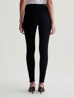 Farrah Skinny Super Black Mid-Rise Skinny WOMENS BOTTOMS Photo 8