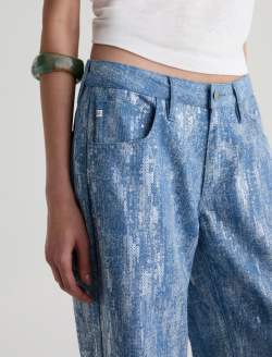 Adria Jean Next To Water Low-Rise Wide Leg WOMENS BOTTOMS Photo 4
