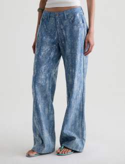 Adria Jean Next To Water Low-Rise Wide Leg WOMENS BOTTOMS Photo 6