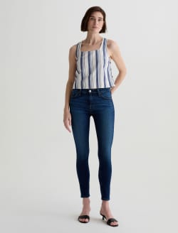 Farrah Skinny Ankle Chroma Mid-Rise Skinny WOMENS BOTTOMS Photo 2