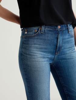 Mari 12 Years Assumption AG-ed™ Mid-Rise Slim Straight Denim WOMENS BOTTOMS Photo 4