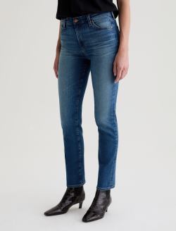 Mari 12 Years Assumption AG-ed™ Mid-Rise Slim Straight Denim WOMENS BOTTOMS Photo 6