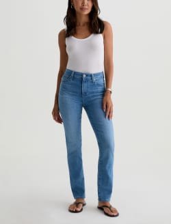 Mari Crop Atlantis Mid-Rise Slim Straight WOMENS BOTTOMS Photo 9